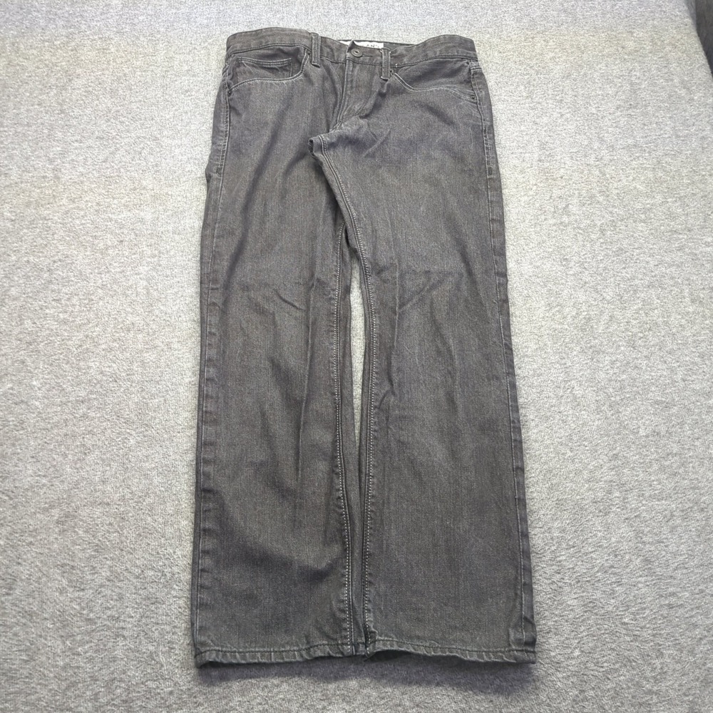 Express Jeans Mens 30x30ā Black Slim Straight Casual Preppy Classic American